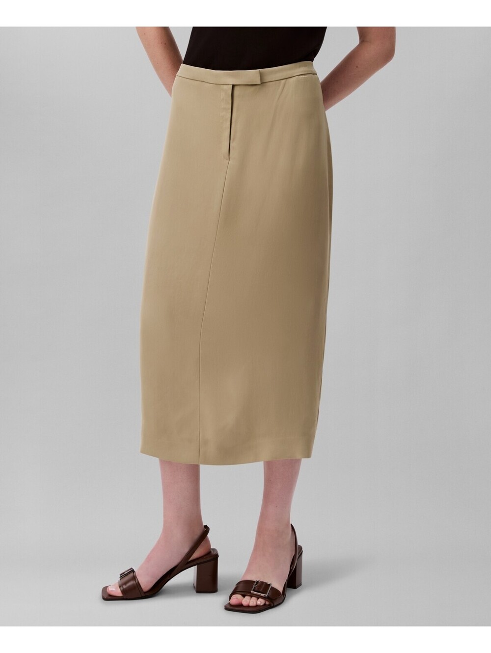 Calvin Klein Womens Midi Skirt Tree House 6